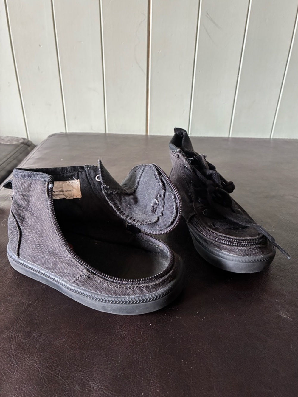 Black to the Floor BILLY Classic D|R II High Tops CPMA-Certified AFO-Ready